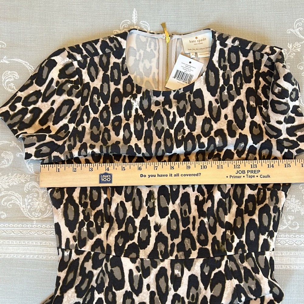 Kate Spade Leopard Flared Dress - Picture 12 of 16